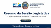 Câmara de Fernão aprova projetos e apresenta novos requerimentos e indicações na 7ª Sessão Ordinária