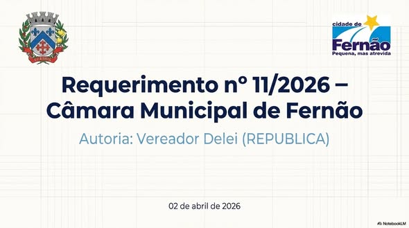 Câmara Municipal de Fernão aprova requerimento voltado à saúde pública